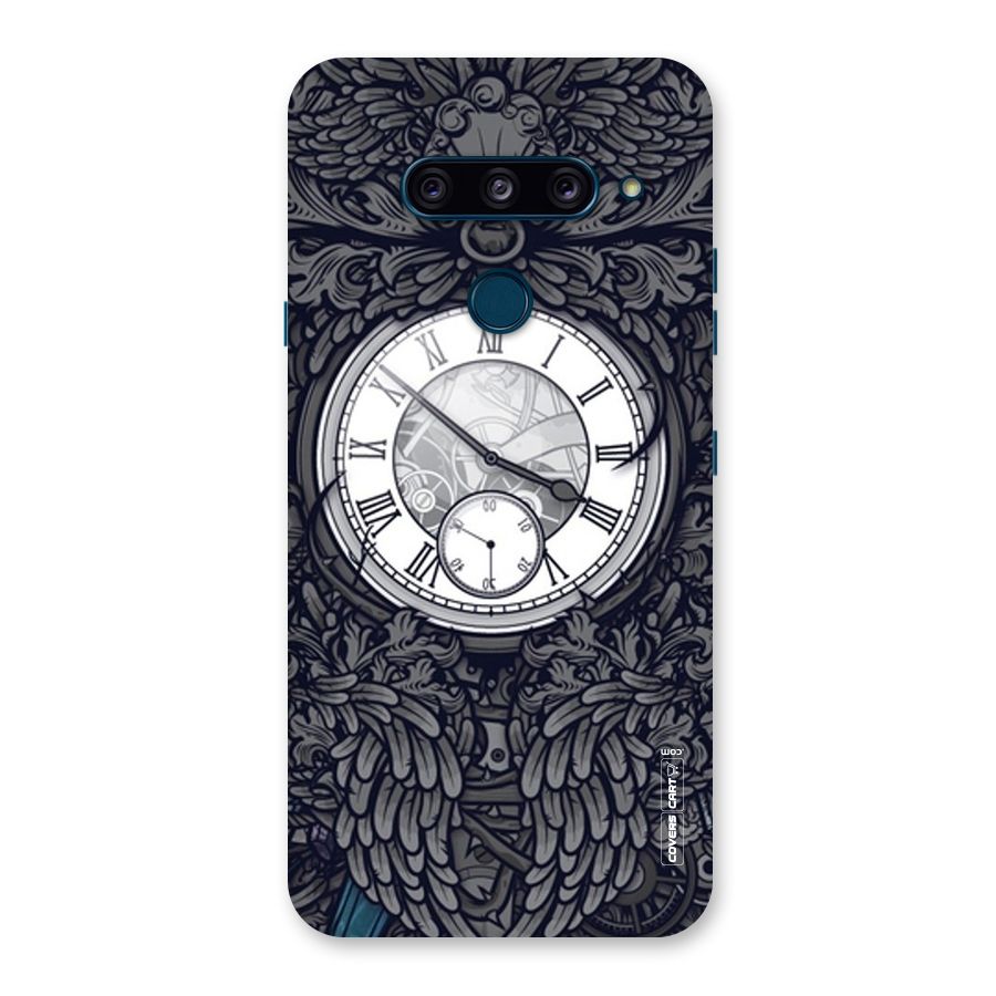 Artsy Wall Clock Back Case for LG  V40 ThinQ