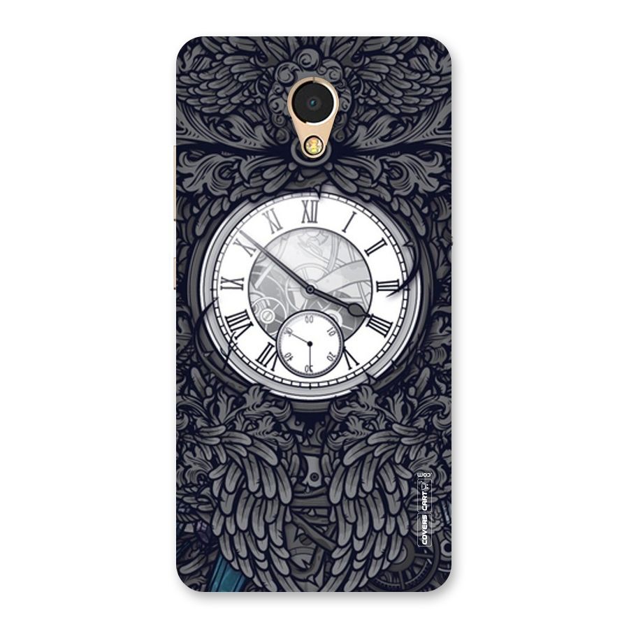 Artsy Wall Clock Back Case for Lenovo P2