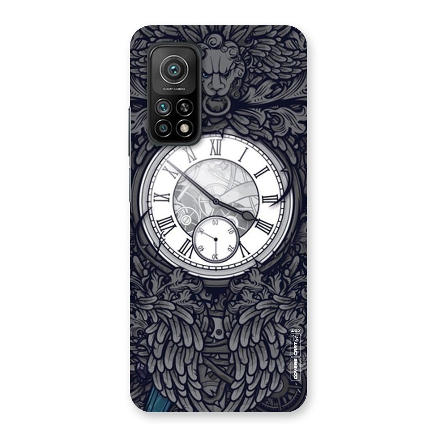 Artsy Wall Clock Back Case for Mi 10T Pro 5G