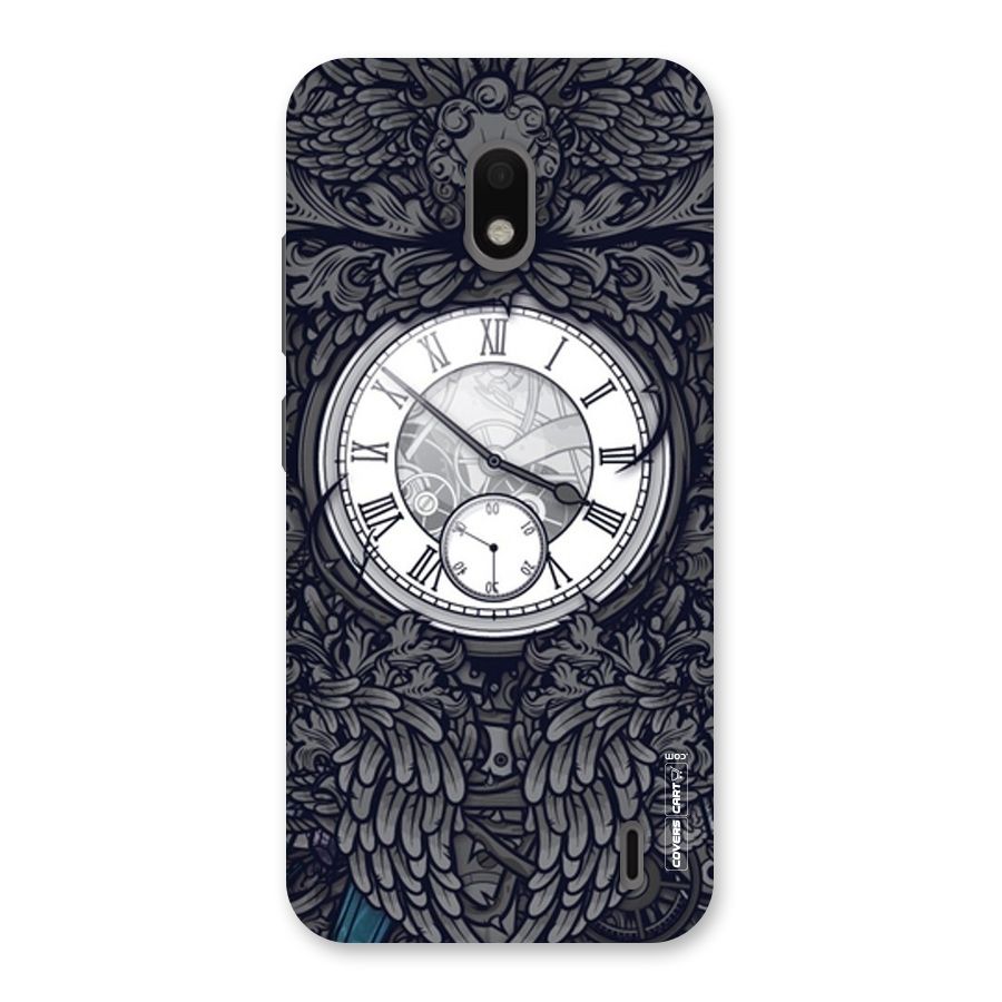 Artsy Wall Clock Back Case for Nokia 2.2