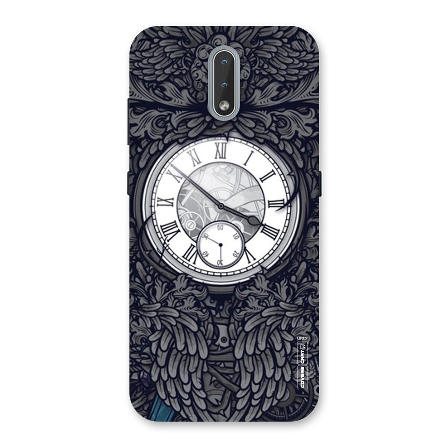 Artsy Wall Clock Back Case for Nokia 2.3