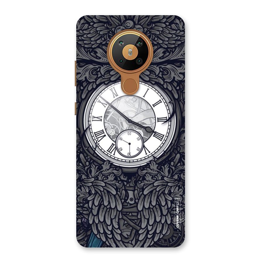 Artsy Wall Clock Back Case for Nokia 5.3