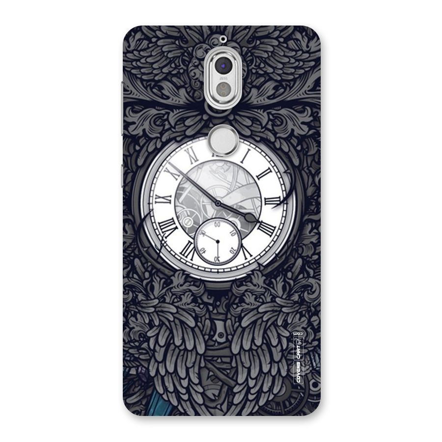 Artsy Wall Clock Back Case for Nokia 7