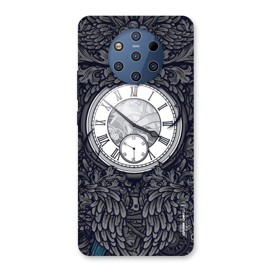 Artsy Wall Clock Back Case for Nokia 9 PureView