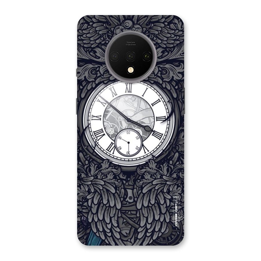 Artsy Wall Clock Back Case for OnePlus 7T