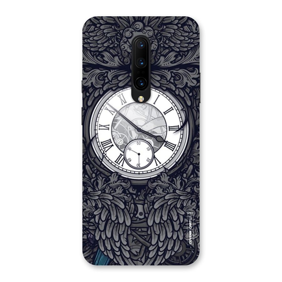 Artsy Wall Clock Back Case for OnePlus 7 Pro