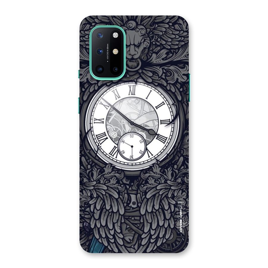 Artsy Wall Clock Back Case for OnePlus 8T