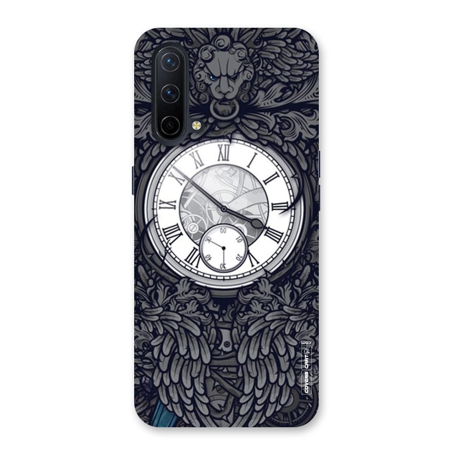 Artsy Wall Clock Back Case for OnePlus Nord CE 5G