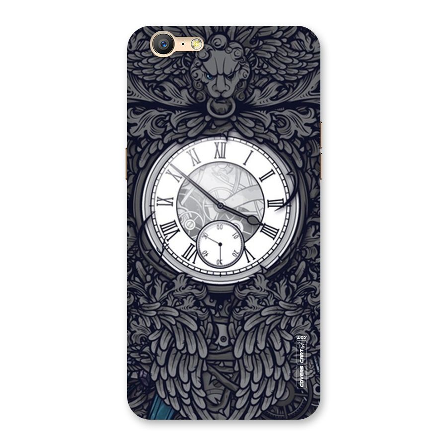 Artsy Wall Clock Back Case for Oppo A39