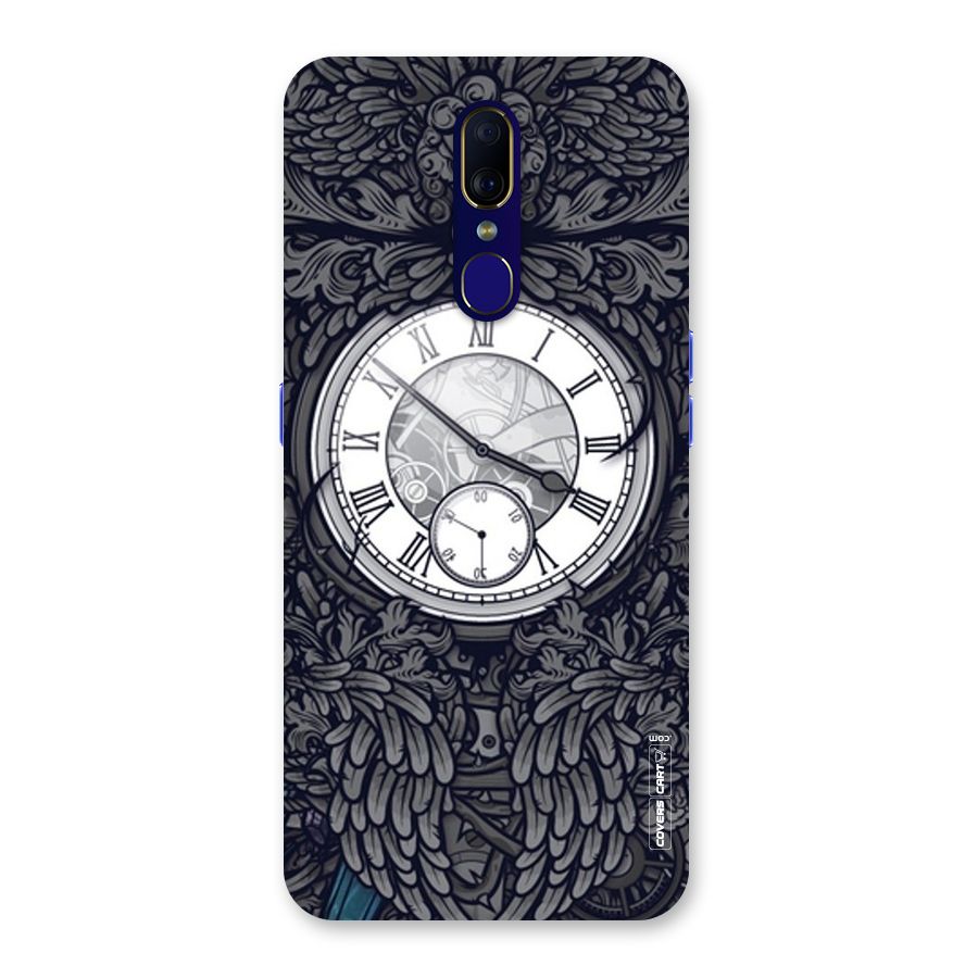 Artsy Wall Clock Back Case for Oppo A9