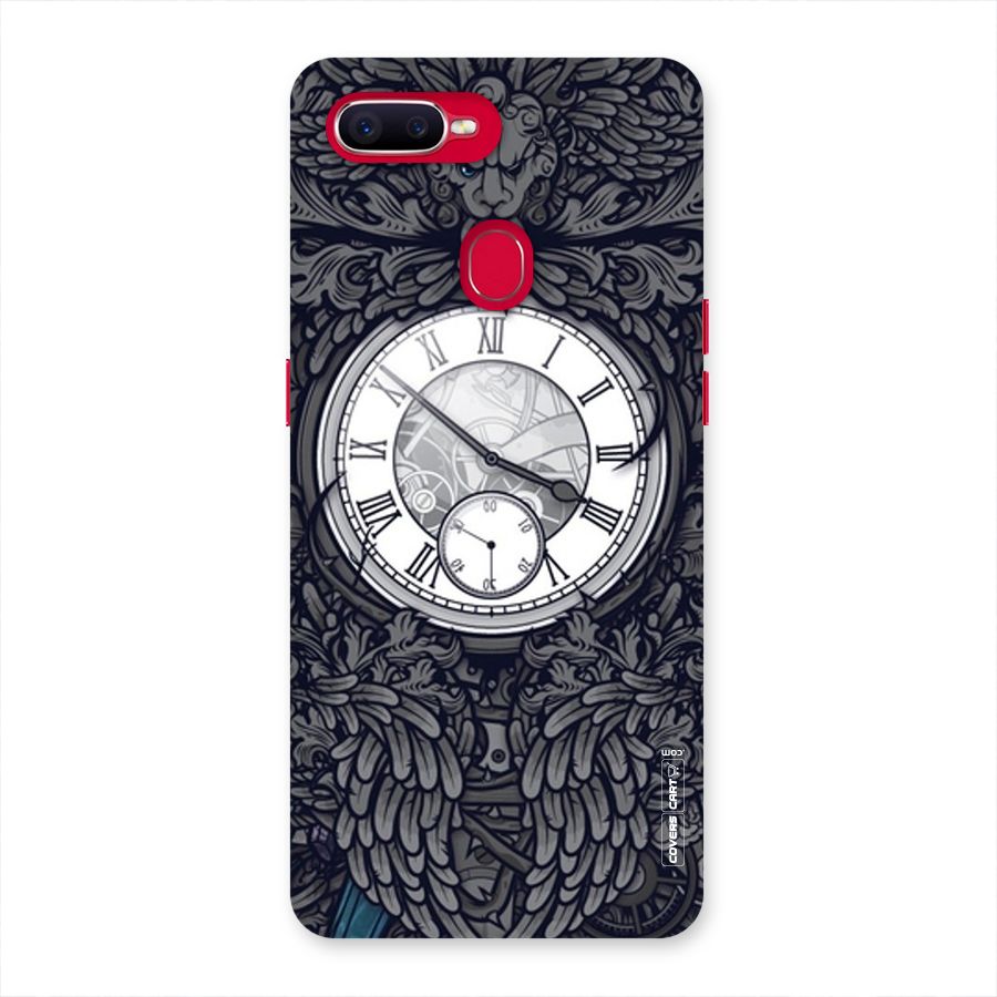 Artsy Wall Clock Back Case for Oppo F9 Pro
