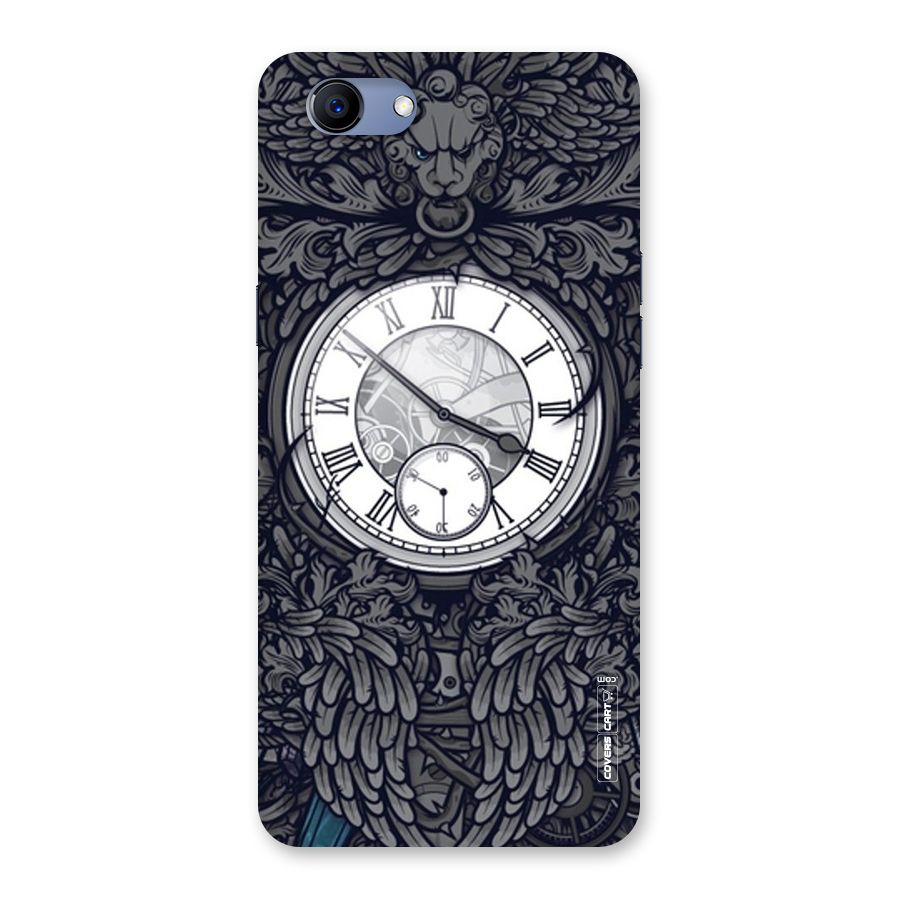 Artsy Wall Clock Back Case for Oppo Realme 1