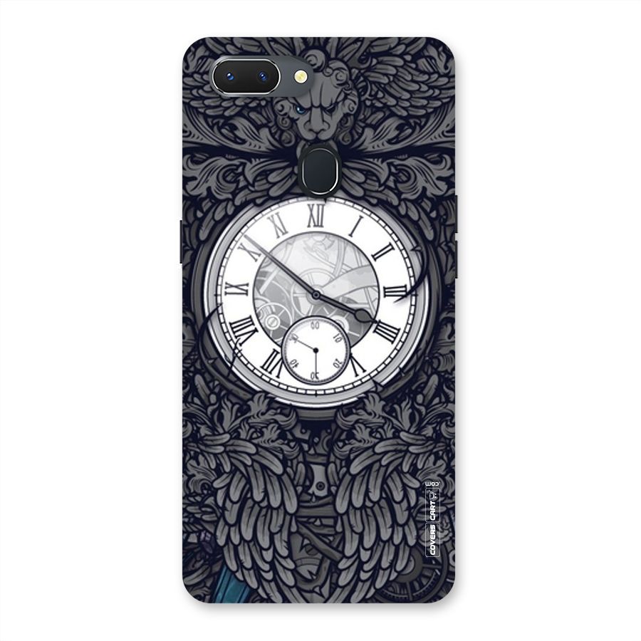 Artsy Wall Clock Back Case for Oppo Realme 2