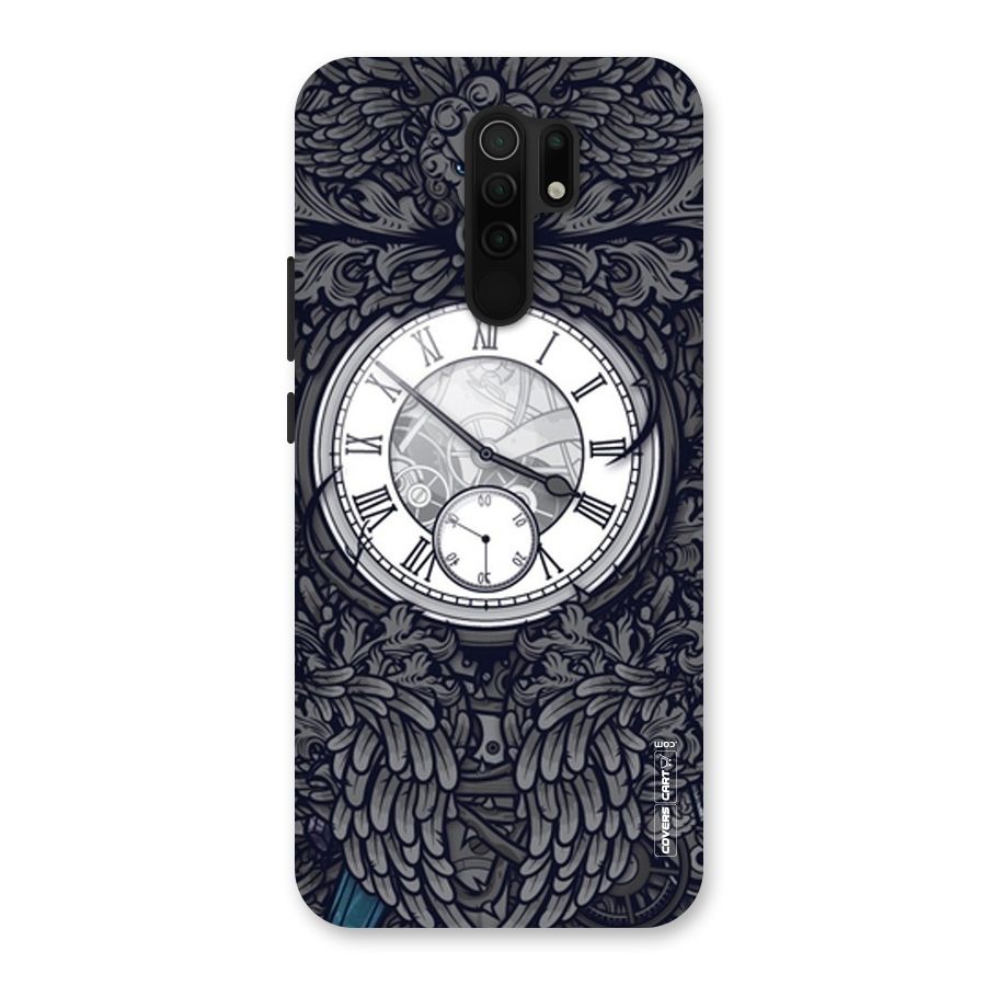 Artsy Wall Clock Back Case for Poco M2