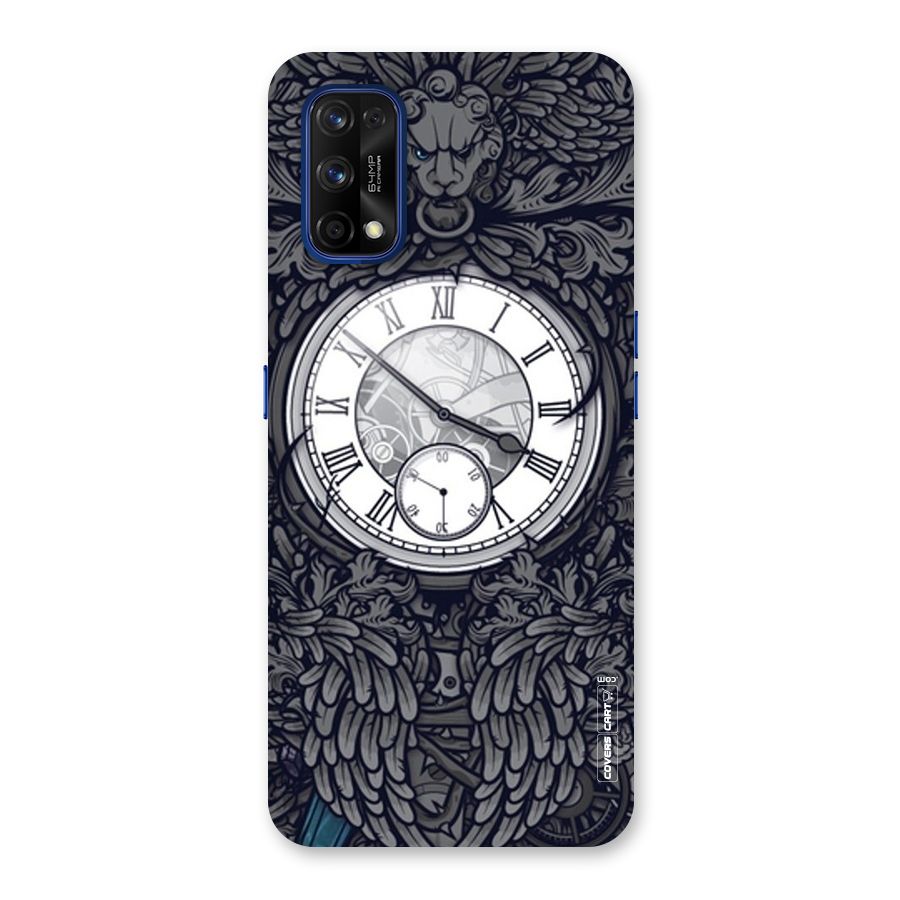 Artsy Wall Clock Back Case for Realme 7 Pro