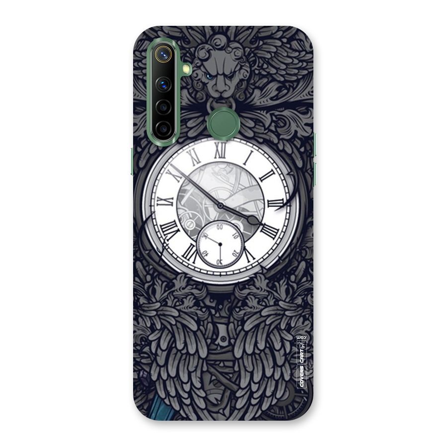 Artsy Wall Clock Back Case for Realme Narzo 10