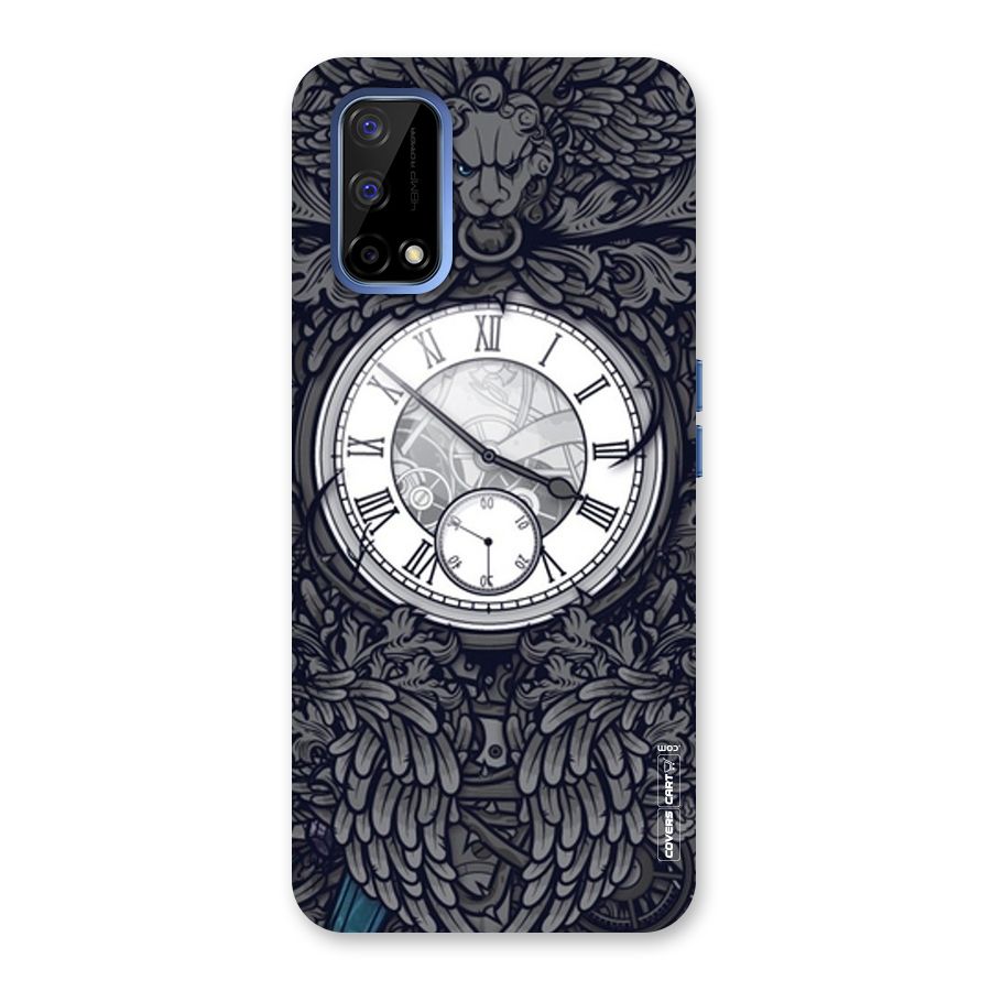 Artsy Wall Clock Back Case for Realme Narzo 30 Pro