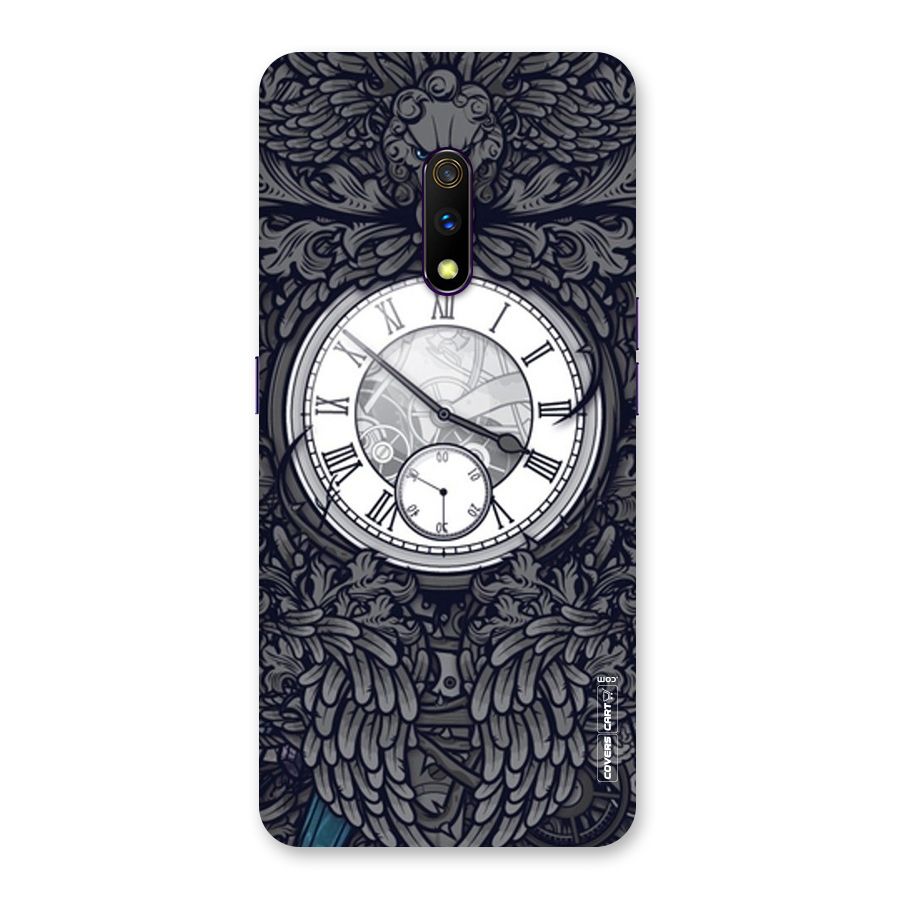 Artsy Wall Clock Back Case for Realme X