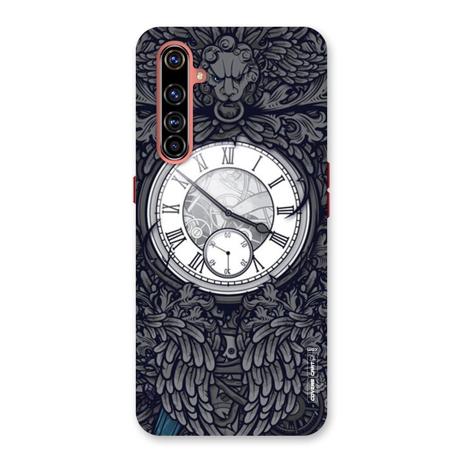 Artsy Wall Clock Back Case for Realme X50 Pro