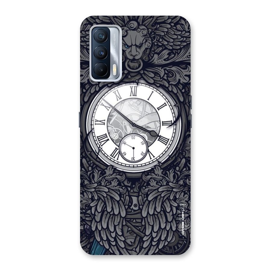 Artsy Wall Clock Back Case for Realme X7
