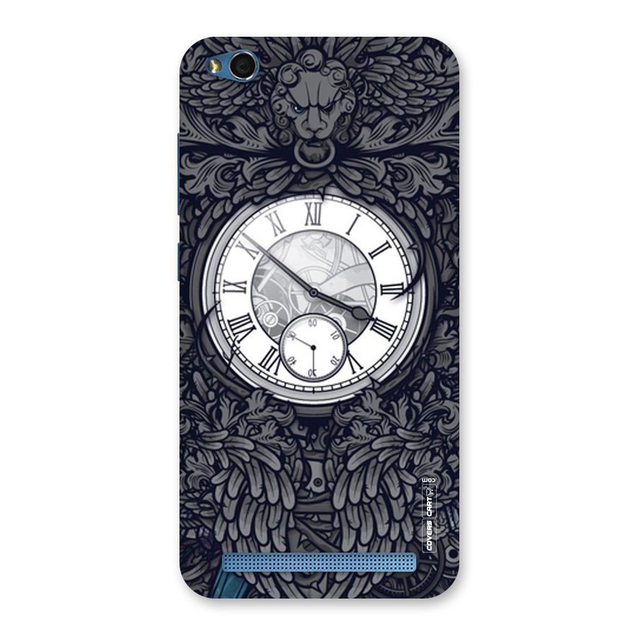 Artsy Wall Clock Back Case for Redmi 5A