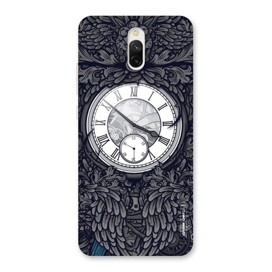 Artsy Wall Clock Back Case for Redmi 8A Dual