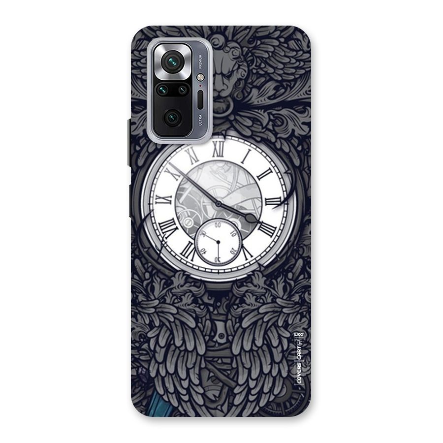 Artsy Wall Clock Back Case for Redmi Note 10 Pro Max