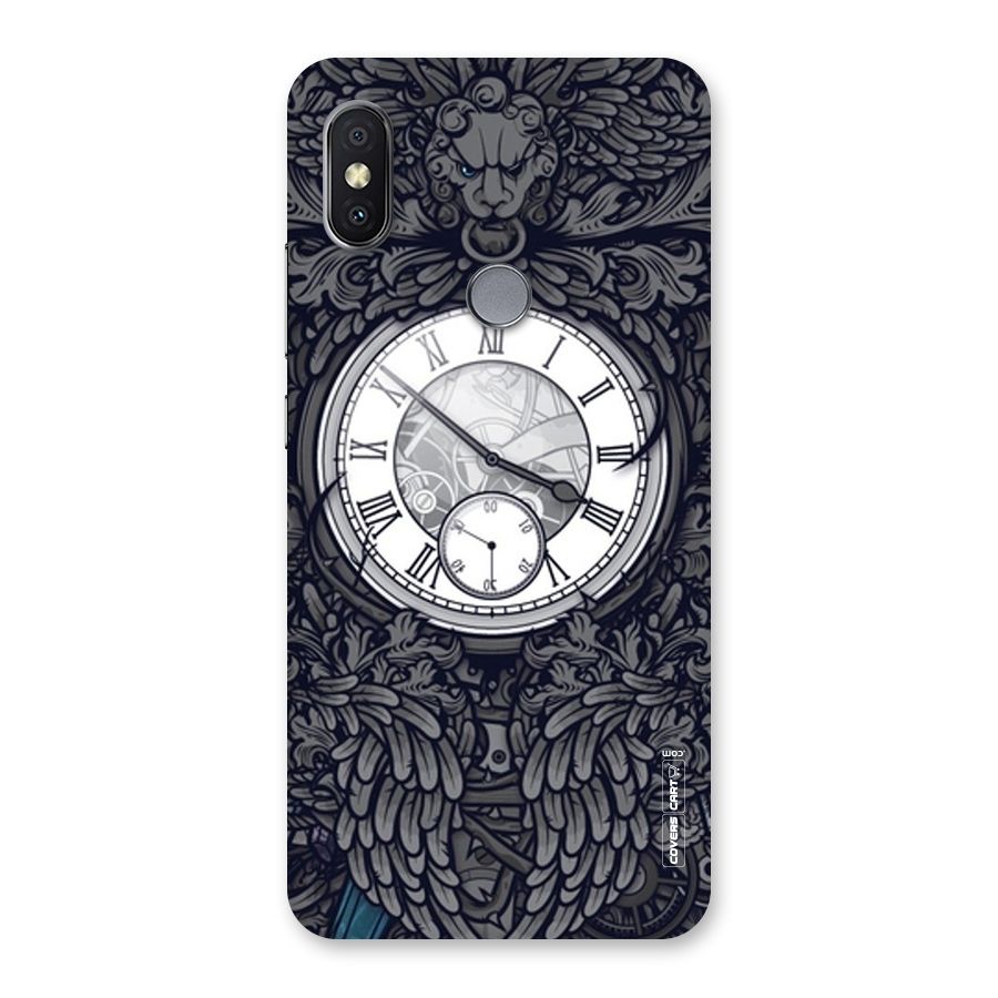 Artsy Wall Clock Back Case for Redmi Y2