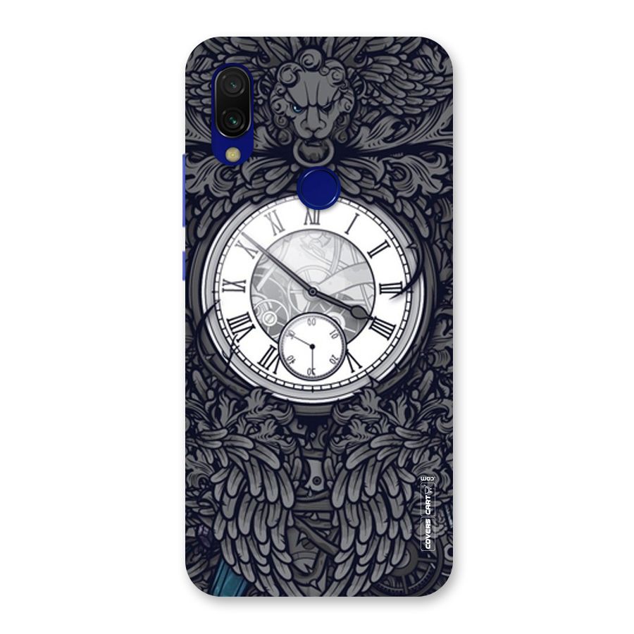 Artsy Wall Clock Back Case for Redmi Y3