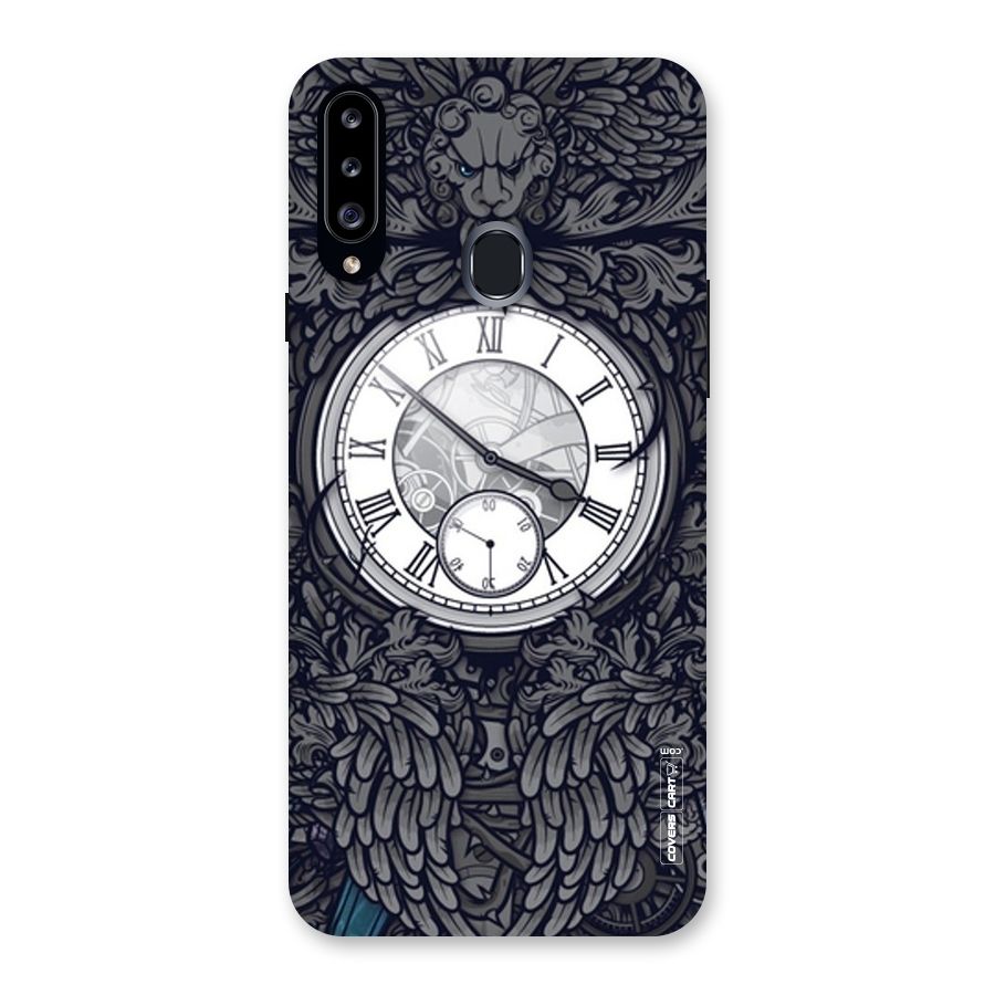 Artsy Wall Clock Back Case for Samsung Galaxy A20s