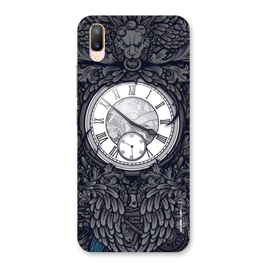 Artsy Wall Clock Back Case for Vivo V11 Pro