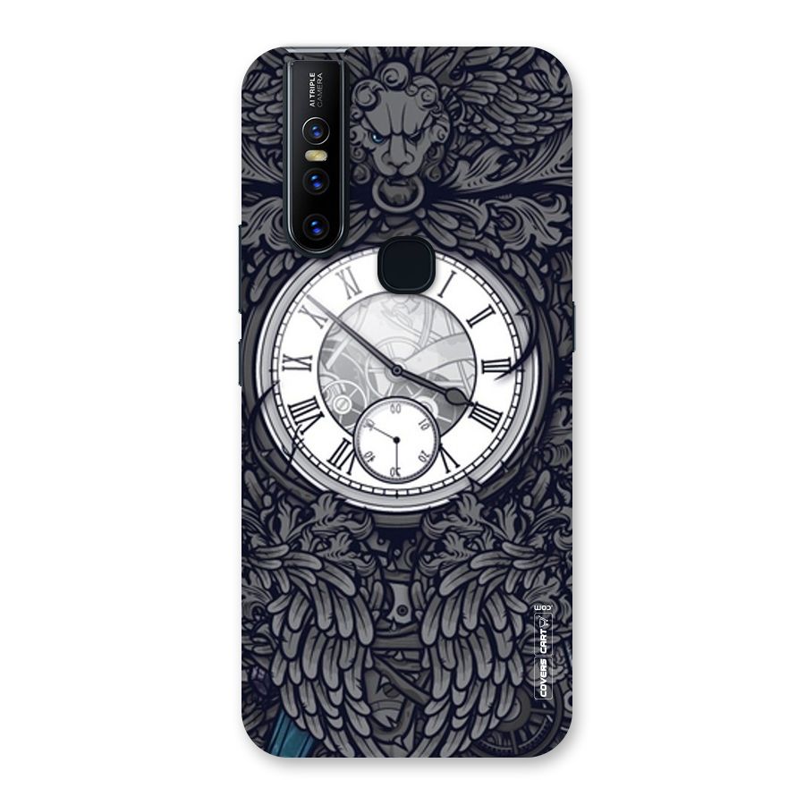 Artsy Wall Clock Back Case for Vivo V15