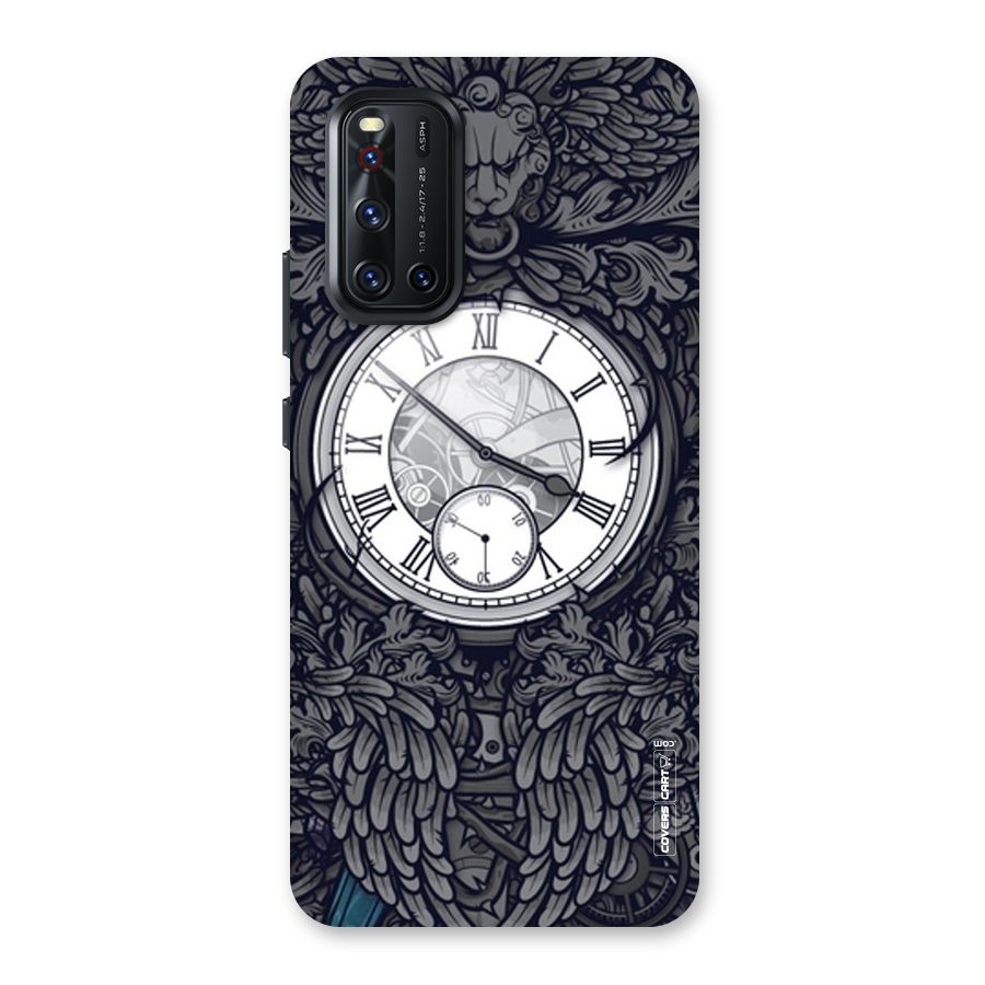 Artsy Wall Clock Back Case for Vivo V19