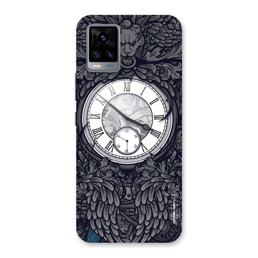 Artsy Wall Clock Back Case for Vivo V20