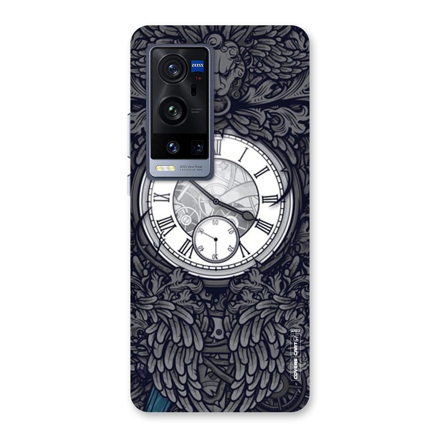 Artsy Wall Clock Back Case for Vivo X60 Pro Plus