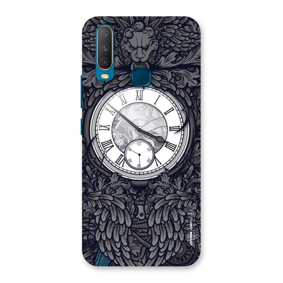 Artsy Wall Clock Back Case for Vivo Y15