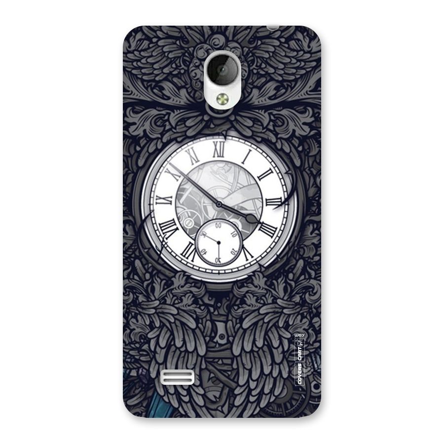 Artsy Wall Clock Back Case for Vivo Y21