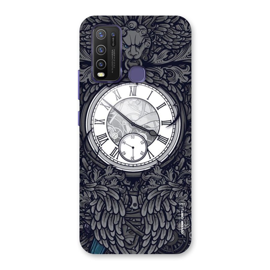 Artsy Wall Clock Back Case for Vivo Y50