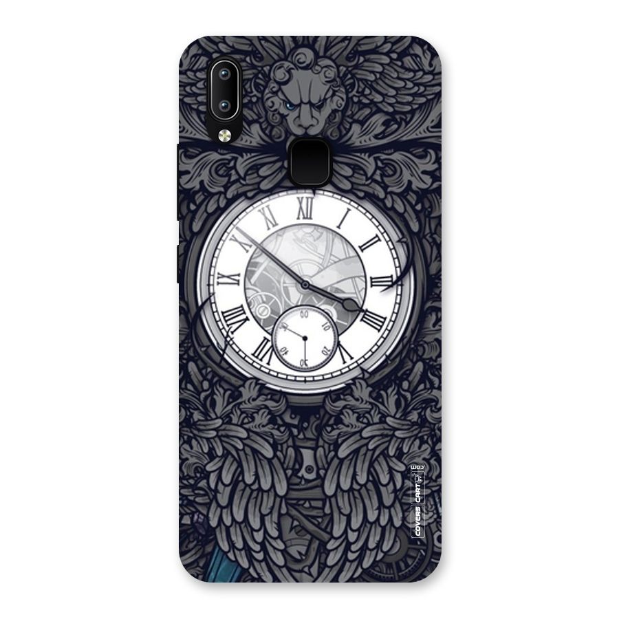 Artsy Wall Clock Back Case for Vivo Y93