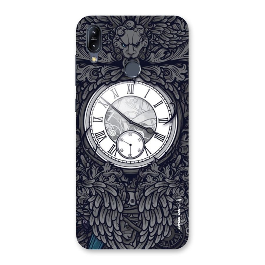 Artsy Wall Clock Back Case for Zenfone Max M2