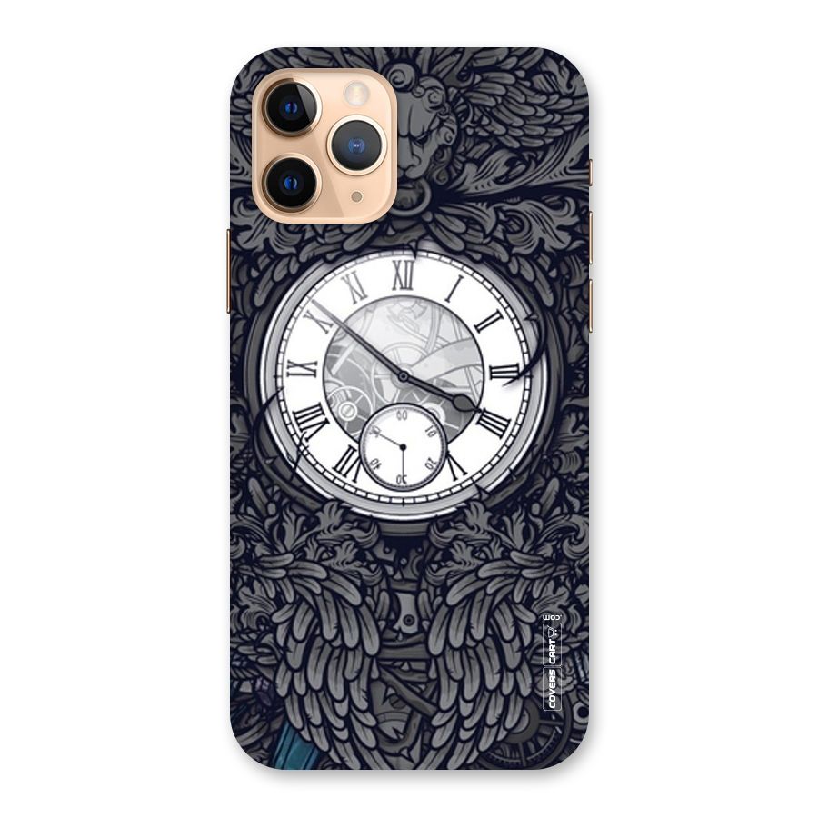 Artsy Wall Clock Back Case for iPhone 11 Pro