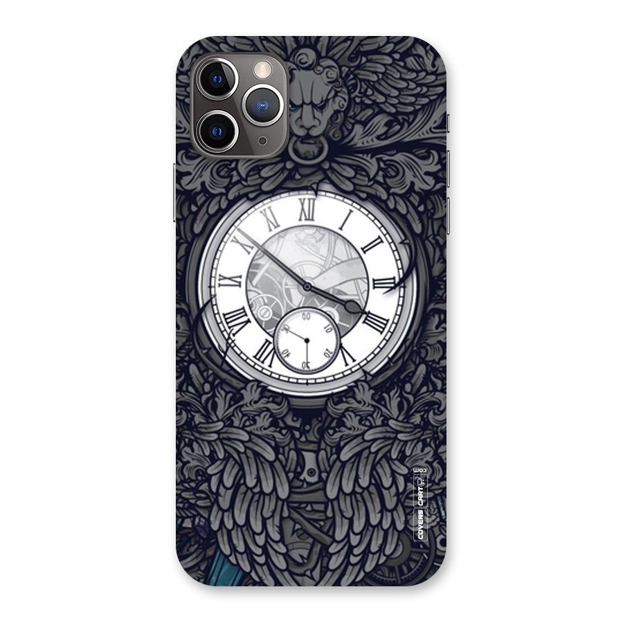 Artsy Wall Clock Back Case for iPhone 11 Pro Max