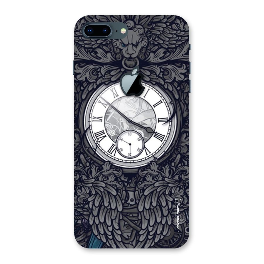 Artsy Wall Clock Back Case for iPhone 7 Plus Apple Cut