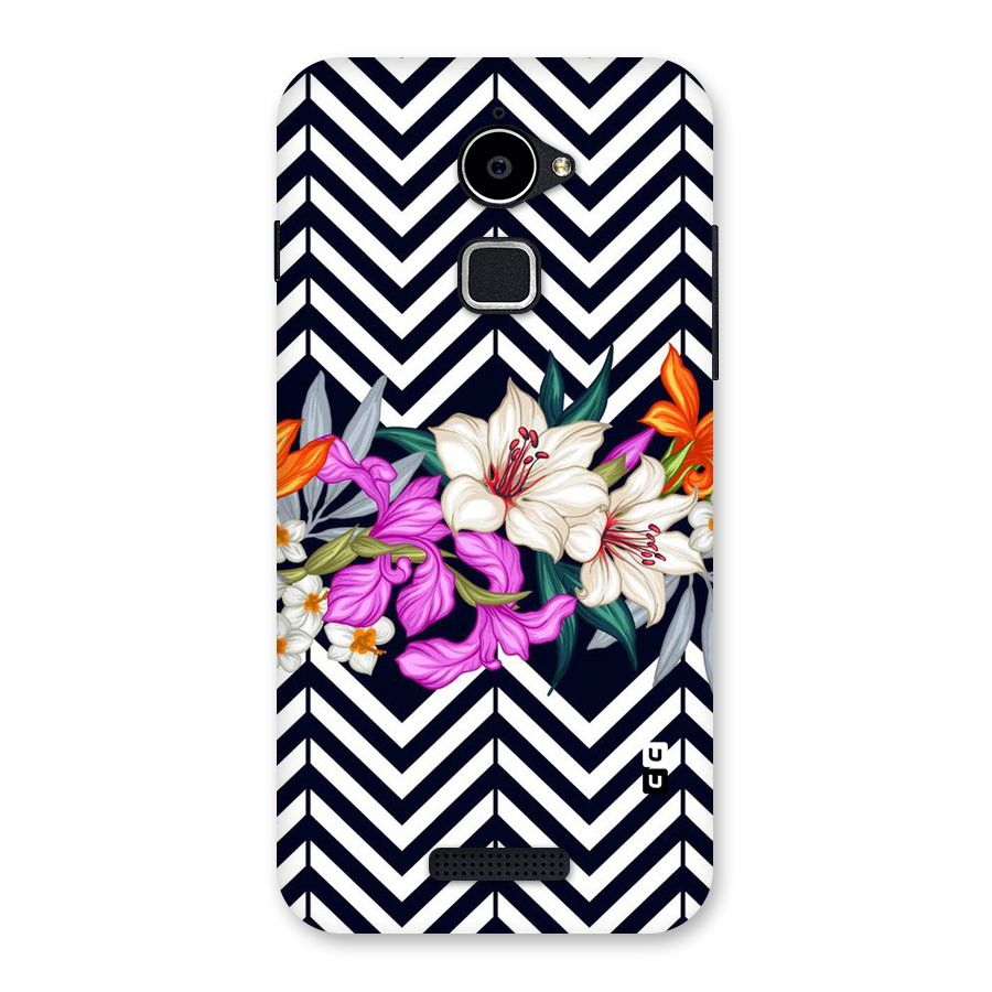 Artsy ZigZag Floral Back Case for Coolpad Note 3 Lite