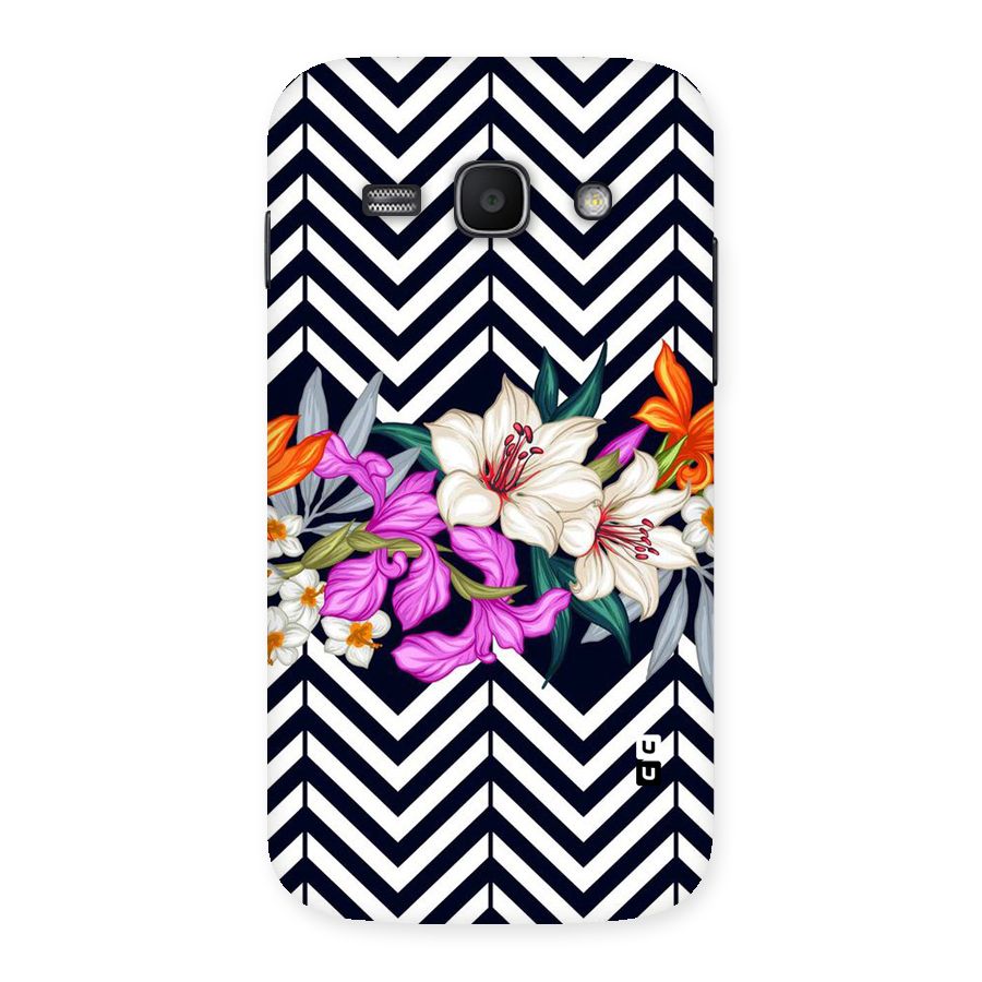 Artsy ZigZag Floral Back Case for Galaxy Ace 3