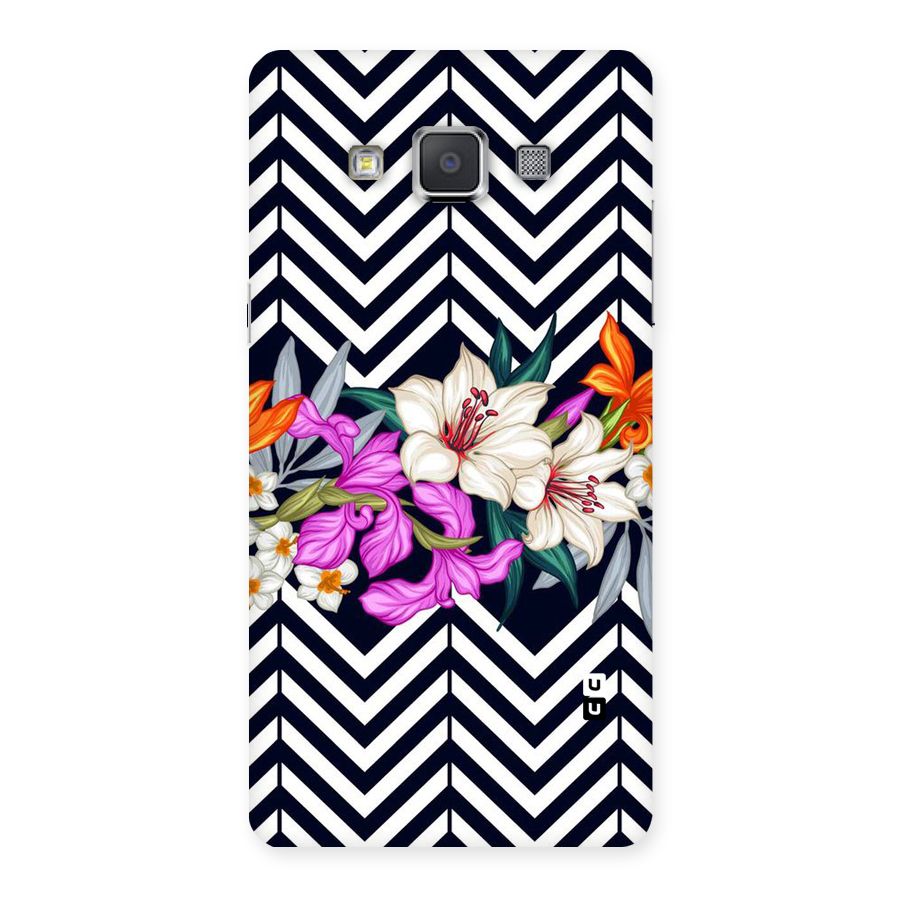 Artsy ZigZag Floral Back Case for Galaxy Grand Max