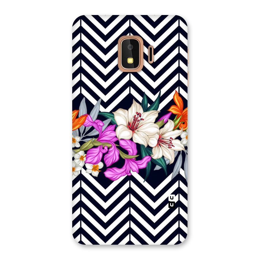 Artsy ZigZag Floral Back Case for Galaxy J2 Core