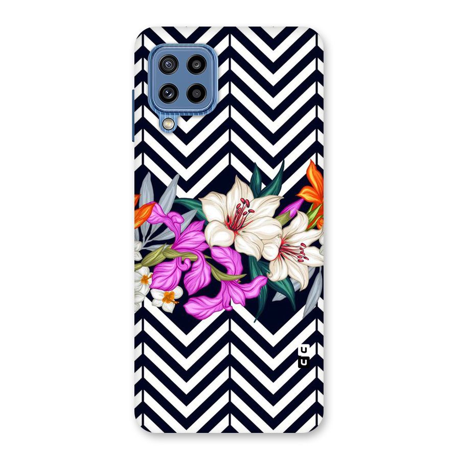 Artsy ZigZag Floral Back Case for Galaxy M32