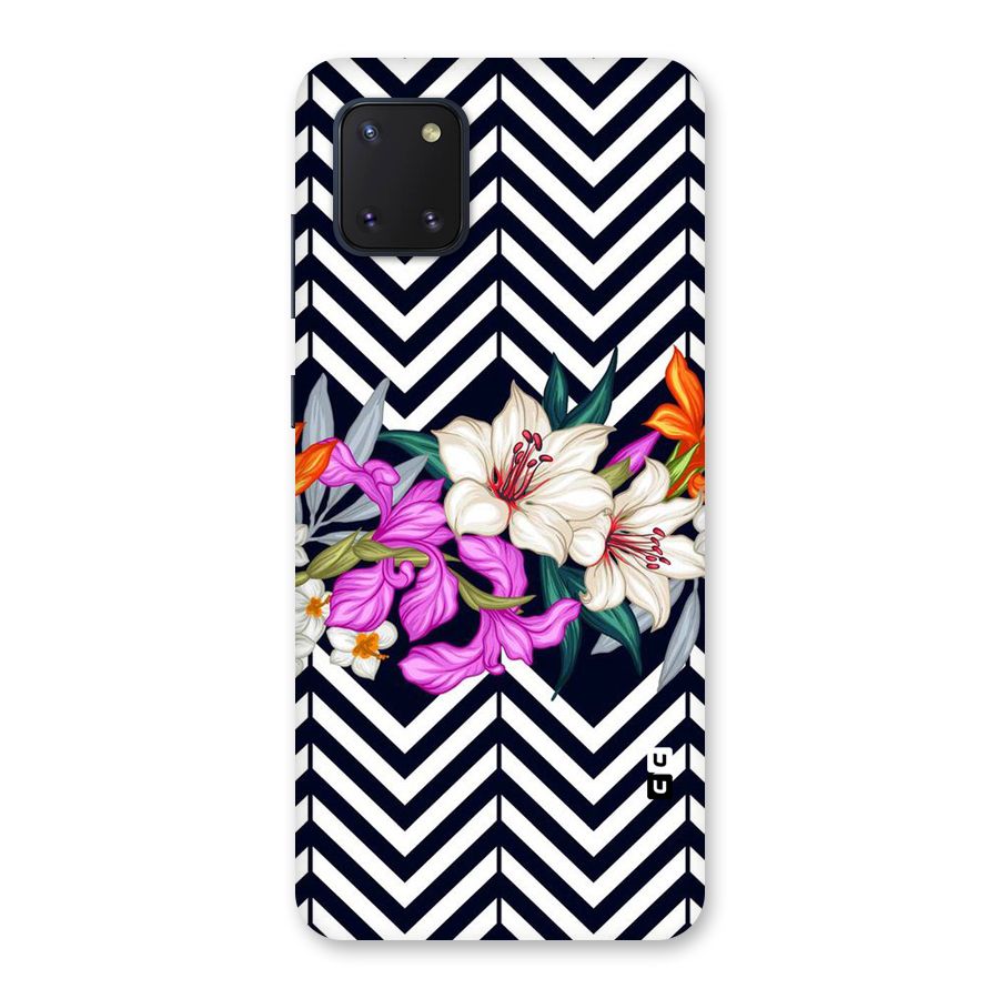 Artsy ZigZag Floral Back Case for Galaxy Note 10 Lite