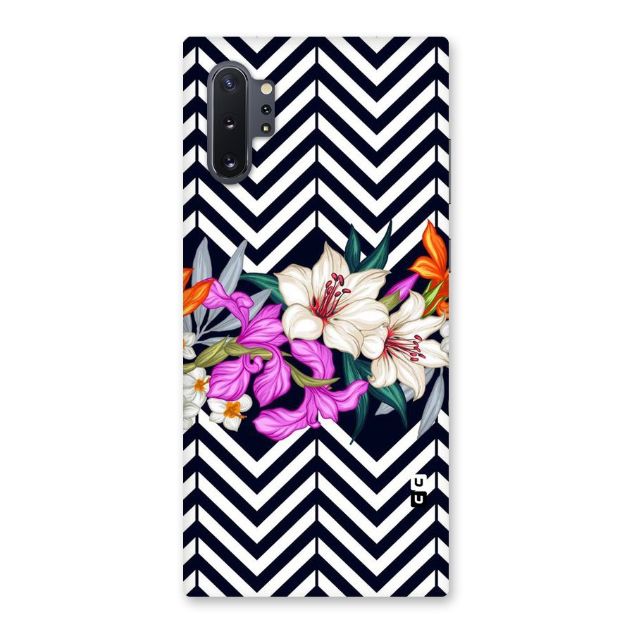 Artsy ZigZag Floral Back Case for Galaxy Note 10 Plus
